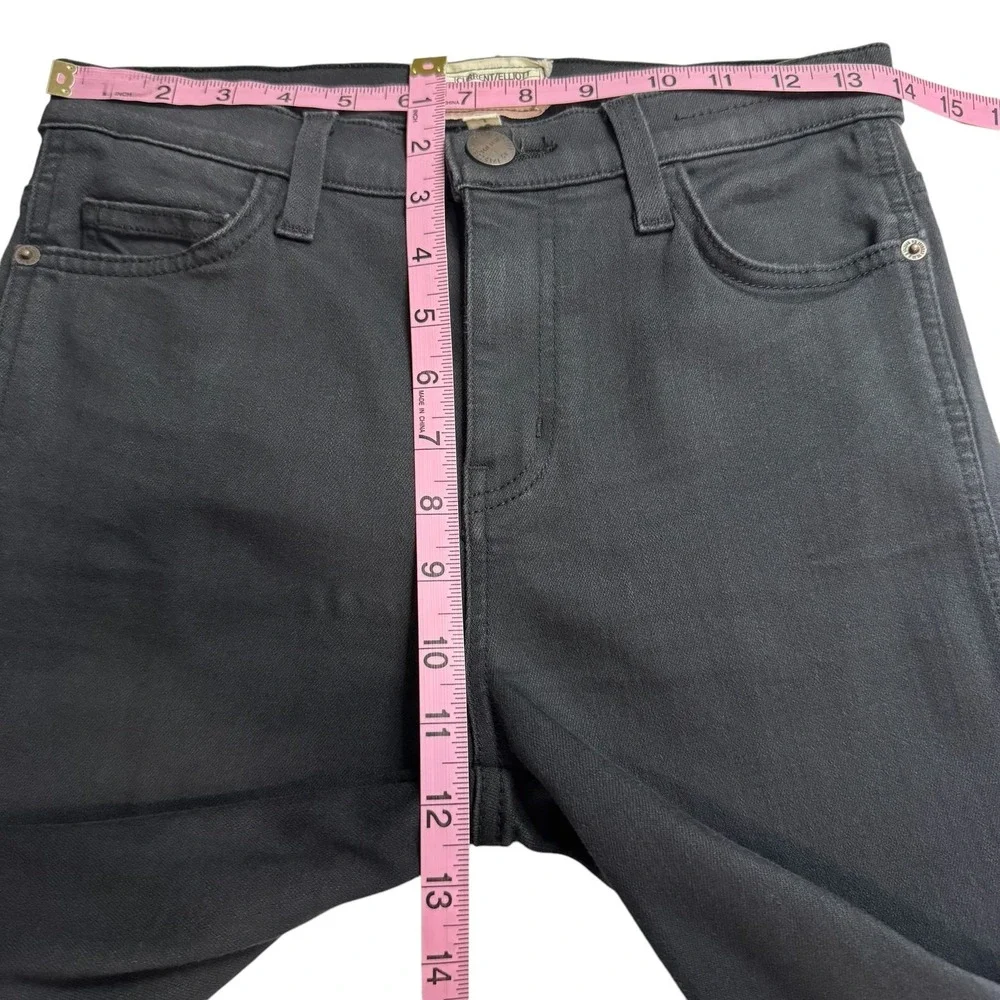 Current Elliott Women's‎ Jeans 28 Black The Girl Crush High Waist Flare Jean